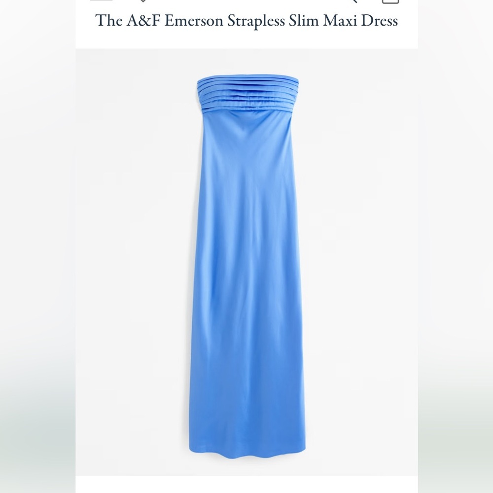 Abercrombie & Fitch: Emerson Strapless Slim Gown